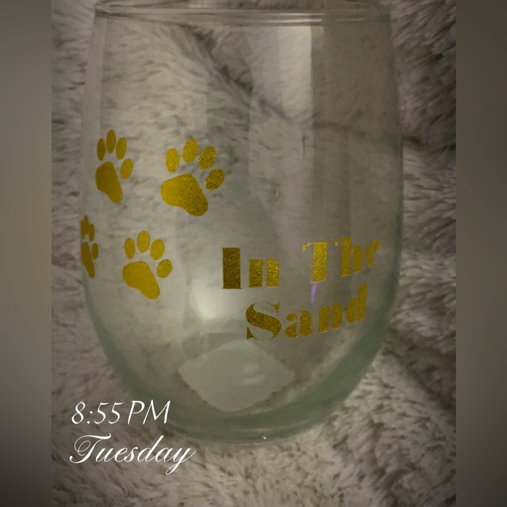 Dog Customized Stemless/Stem Wine Glass or Coffee Mug